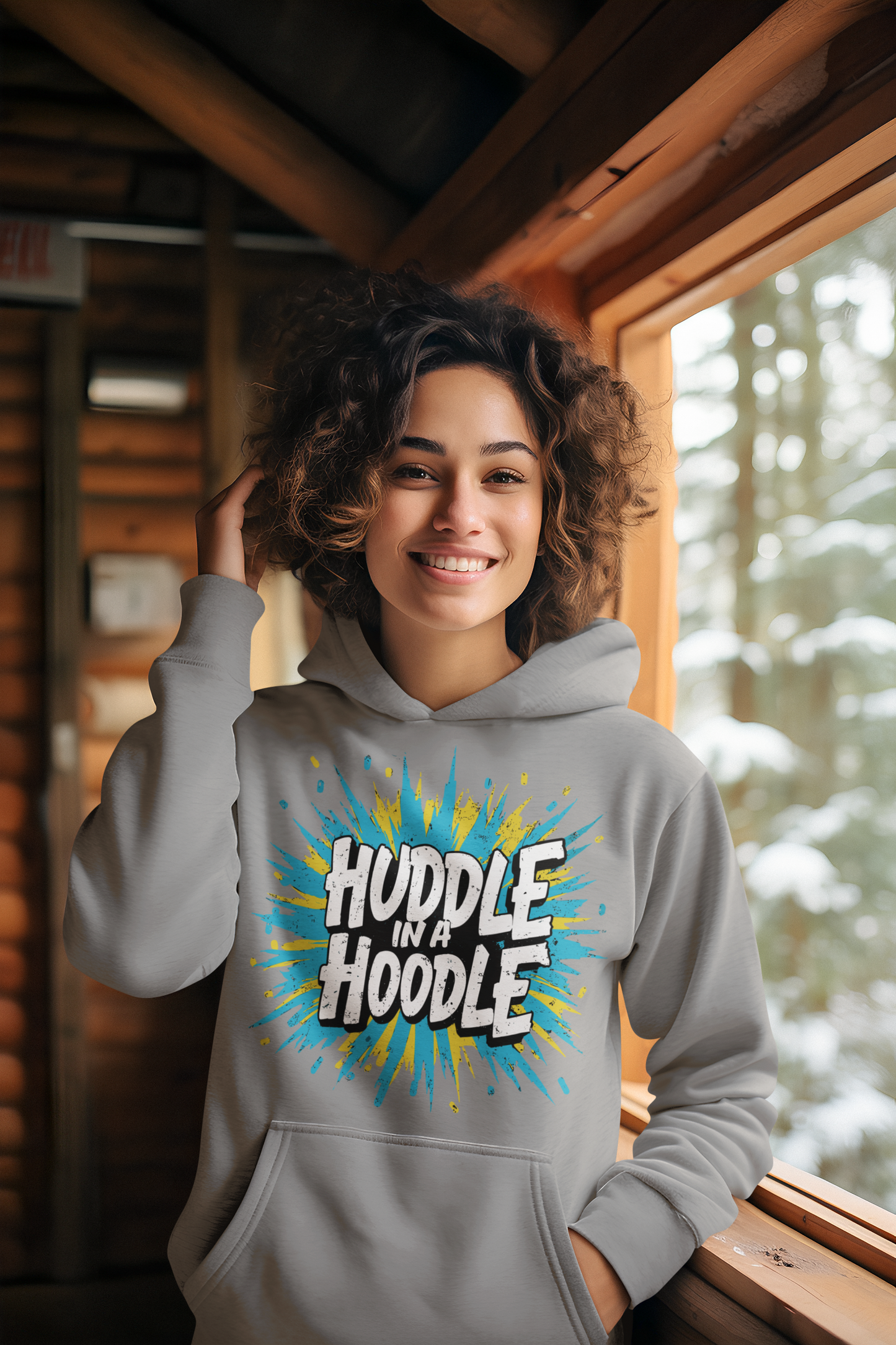 Hugwear Huddle in a Hoodle - Hoodie Premium Unisex